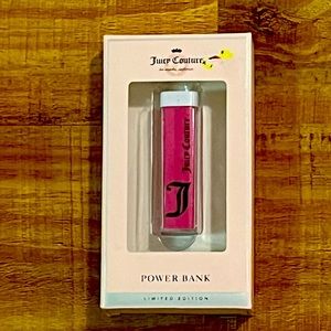 New Limited Edition Juicy Couture Power Bank